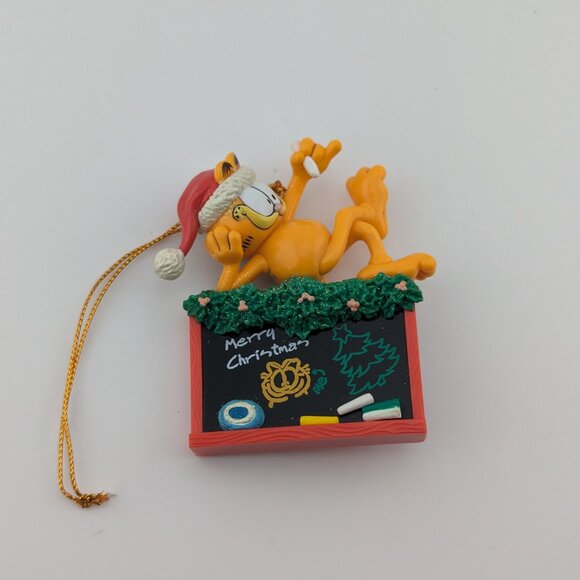 3 Vintage Garfield Christmas Ornaments – Nostalgic Holiday Décor - Picture 5 of 8